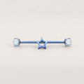 Open Star industrial barbell detail 8