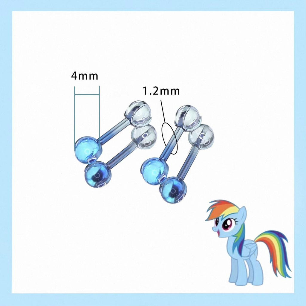 Mane Six Opal Barbell size and fit reference