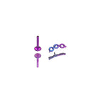 Shackle Princess Luna Ear Stack in ASTM F136 Titanium