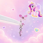 Princess Cadance Gradient Butterfly Horseshoe in ASTM F136 Titanium
