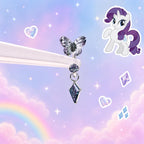 Rarity Gradient Butterfly Horseshoe in ASTM F136 Titanium