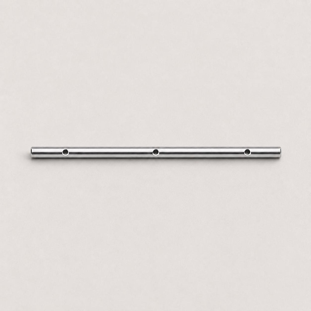 Modular Bar titanium industrial barbell, detail view 8