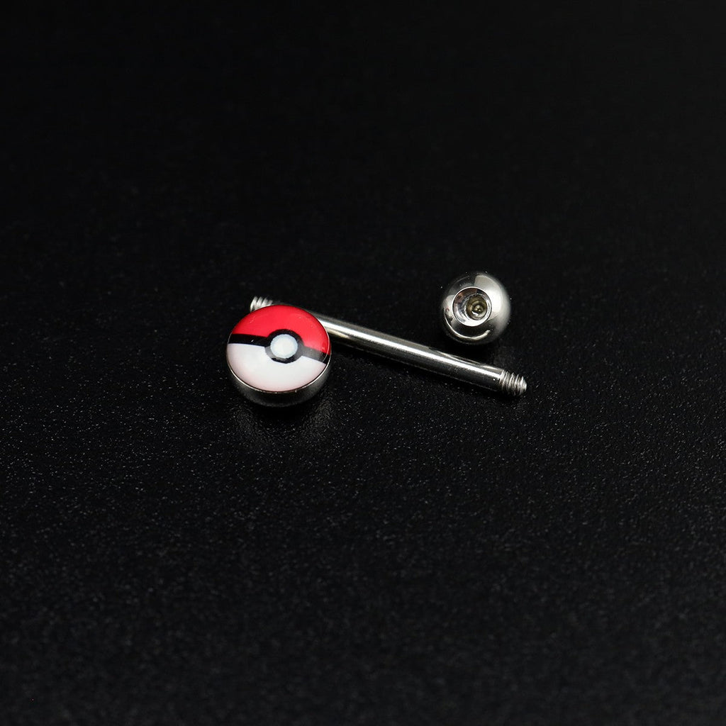 Pokemon Ball Resin Tongue Pin - product image 3