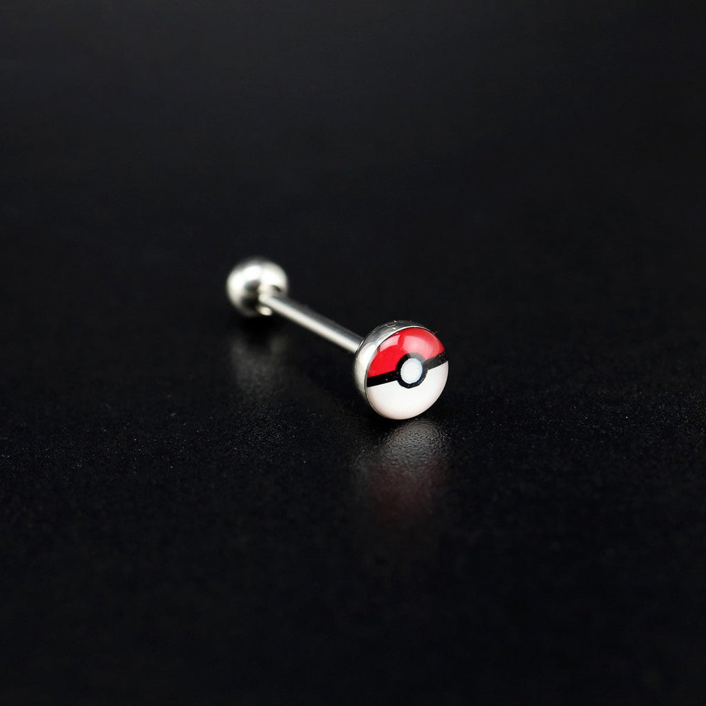 Pokemon Ball Resin Tongue Pin - product overview