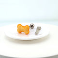 Star Baker - Resin Puppy's Bone Tongue stud - Star Baker - Resin Puppy's Bone Tongue stud - 1.2mm/16G / 12mm by CRUXJEWELRY