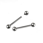 Classic Internally Threaded Titanium Barbell - Classic Internally Threaded Titanium Barbell - 10mm / 4mm by CRUXJEWELRY
