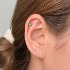 Aurora Orb Opal F136 Titanium piercing top detail 2