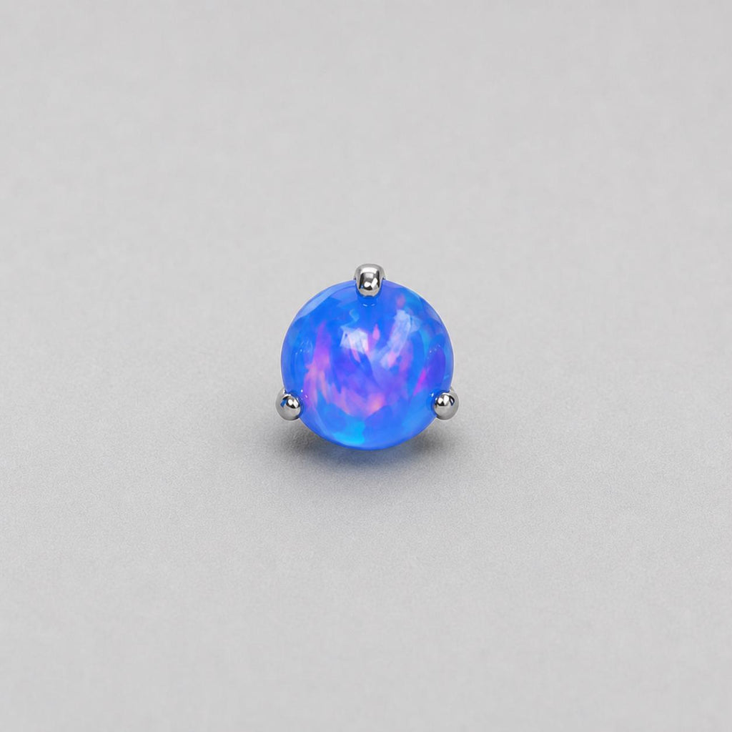 Aurora Orb Opal OP506 Royal Blue F136 Titanium piercing top