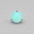Aurora Glow Jelly Opal OP531 Mint Blue F136 Titanium piercing top