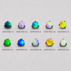 Nebula Orbit Opal F136 Titanium piercing top detail 8