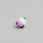 Nebula Orbit Opal AN308 Pink Green F136 Titanium piercing top