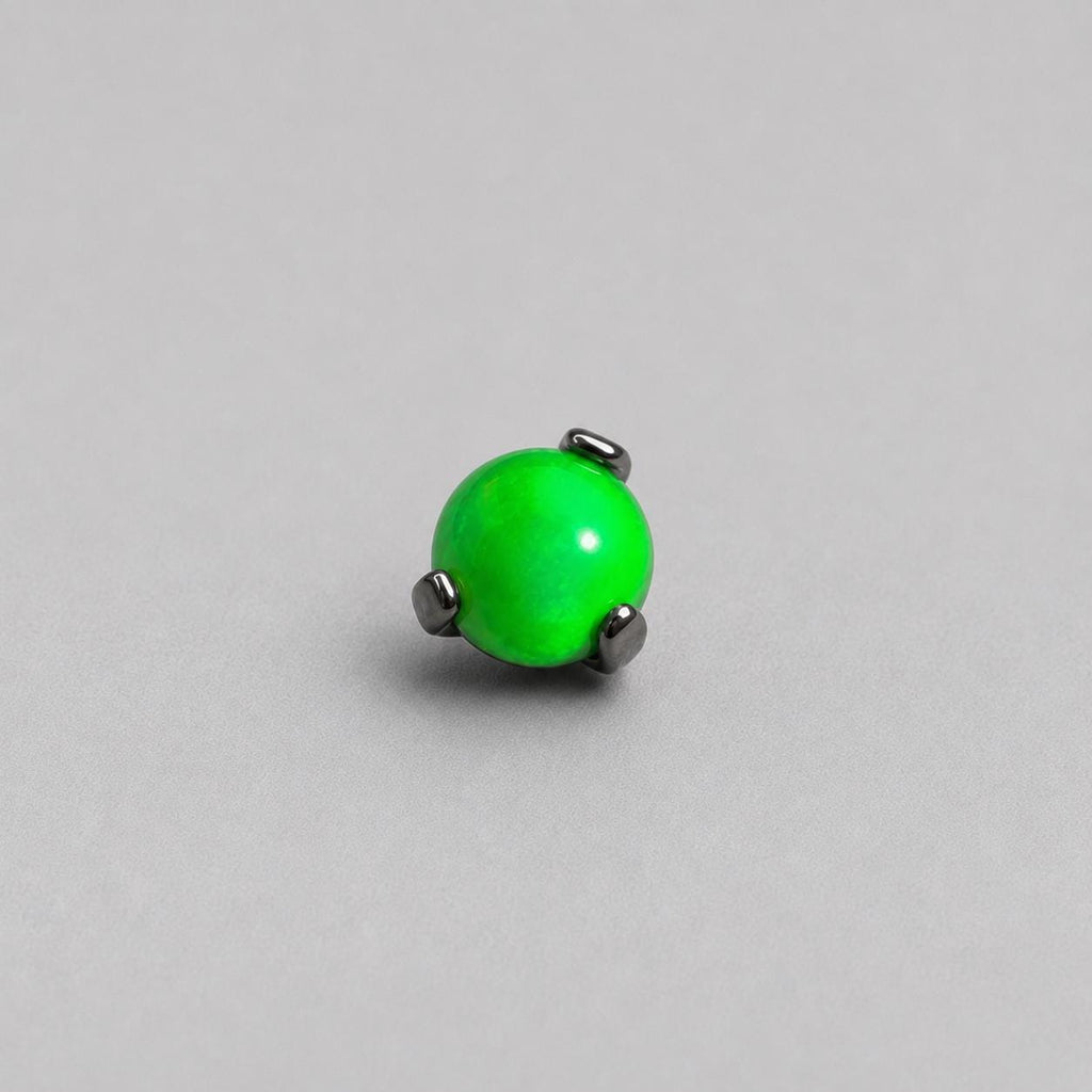 Nebula Orbit Opal F136 Titanium piercing top detail 11