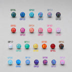 Solar Ember Fire Opal F136 Titanium piercing top detail 7