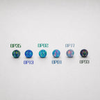 Solar Ember Fire Opal F136 Titanium piercing top detail 9