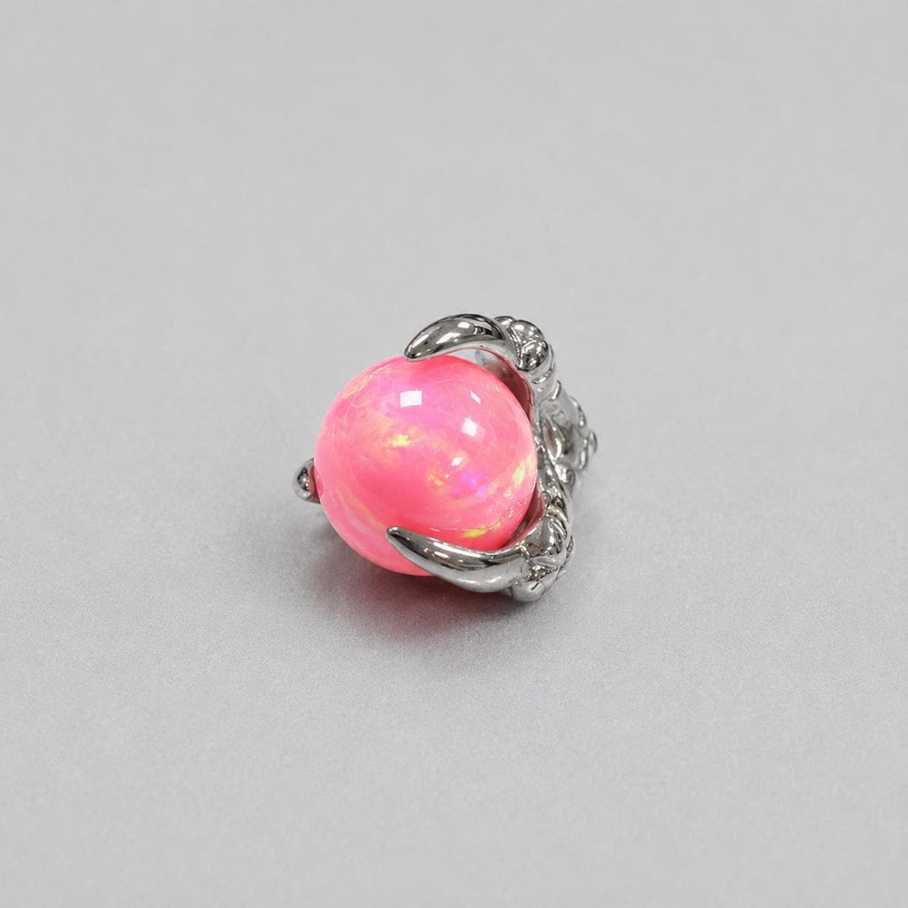Solar Dragon Fire Opal OP42 Hot Pink F136 Titanium piercing top