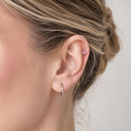 Nebula Eclipse Opal F136 Titanium piercing top detail 2