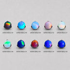 Nebula Eclipse Opal F136 Titanium piercing top detail 7