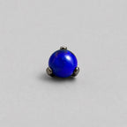Nebula Eclipse Opal AN350 Deep Blue F136 Titanium piercing top