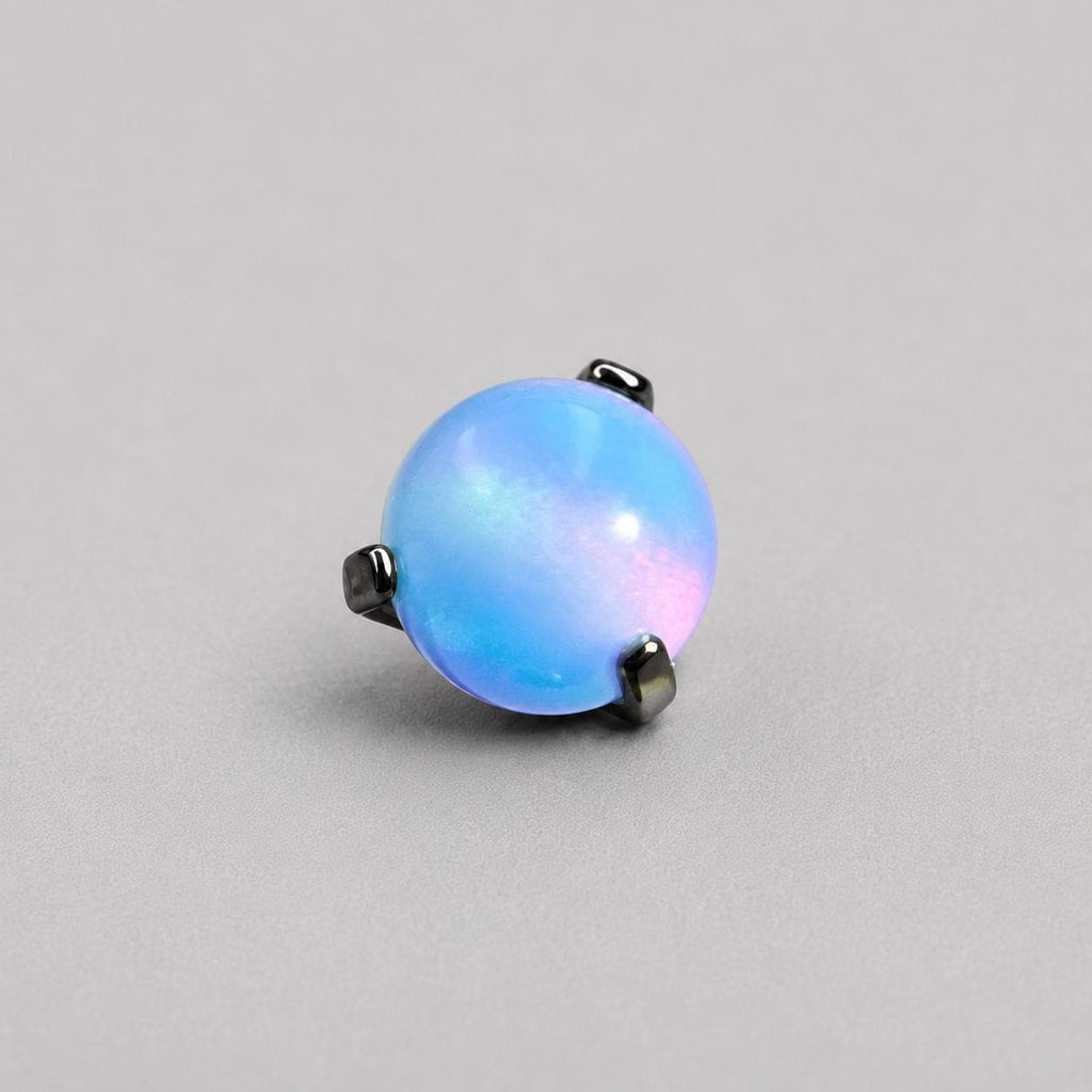 Nebula Eclipse Opal AN308 Pink Green F136 Titanium piercing top