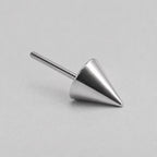 Multi-Fit Spike End Push Pin｜20G/18G/16G F136 Titanium piercing top