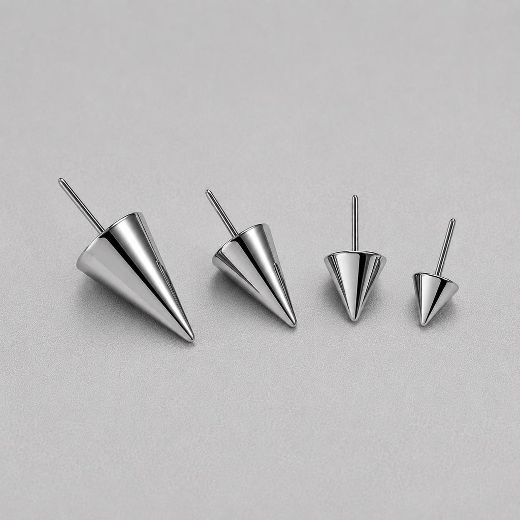 Multi-Fit Spike End F136 Titanium piercing top detail 14