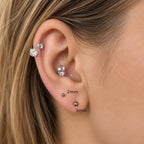 Multi-Fit Ball End F136 Titanium piercing top detail 3