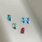 Prism Zircon Ball F136 Titanium piercing top detail 7