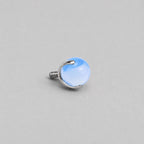 Prism Zircon Ball Light Blue F136 Titanium piercing top