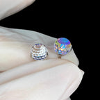Disco Ball Crystal F136 Titanium piercing top detail 3