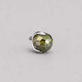 Disco Ball Crystal Olive Green F136 Titanium piercing top