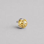 Disco Ball Crystal Gold F136 Titanium piercing top
