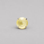 Round-Cut CZ Light Yellow F136 Titanium piercing top