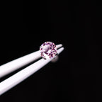 Pink Moissanite Flat Back Stud - product image 3