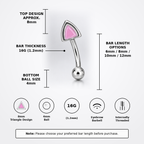 Paws & Purrs - Kawaii Kitty Ear Eyebrow Studs