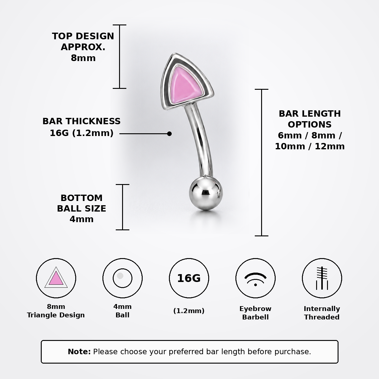 Paws &amp; Purrs – Kawaii-Katzenohren-Augenbrauenstecker aus Edelstahl 