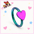 Heart Clicker Ring detail 5
