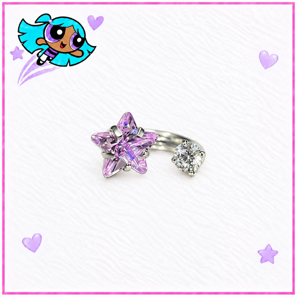 Gem Star Curved Barbell detail 4