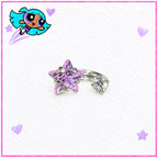 Gem Star Curved Barbell detail 4