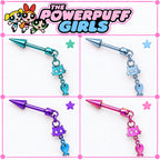 Cat & Fish Cartilage Barbell