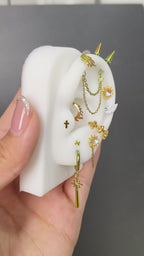 MLP  Princess Celestia - Daybreaker Series Earring Stack Set