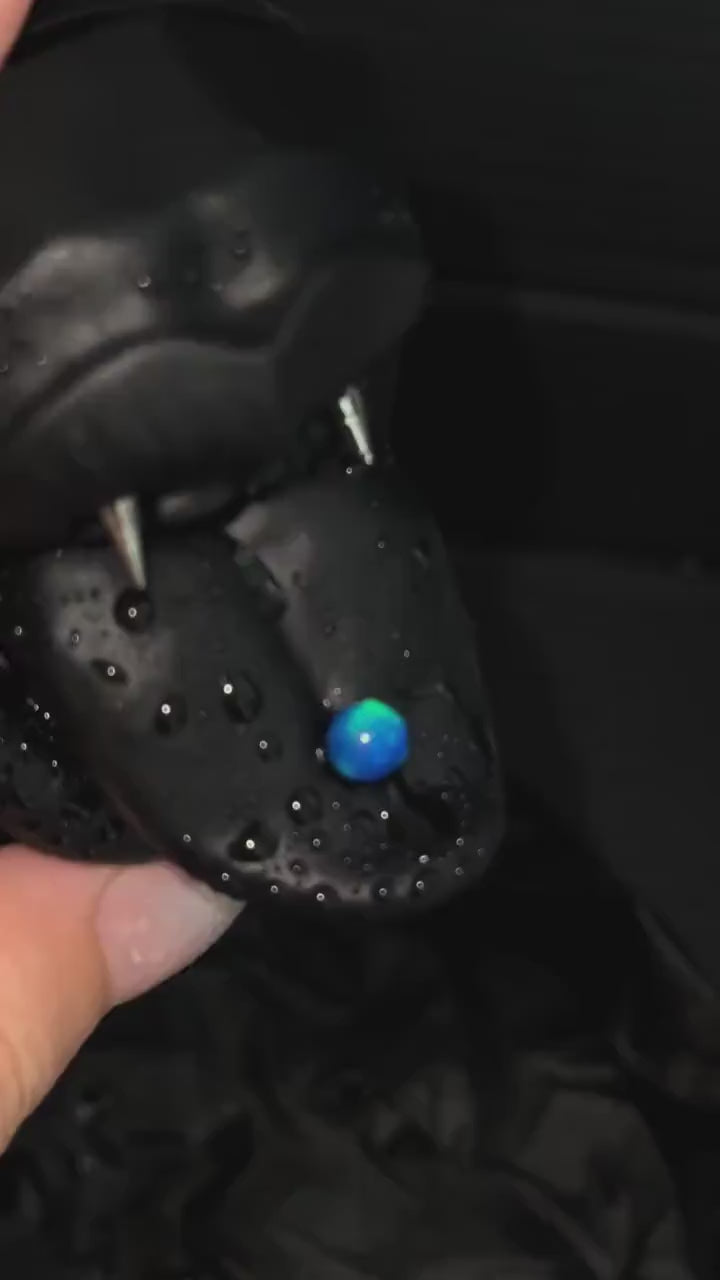 Nebula Eclipse Opal F136 Titanium piercing top video 2