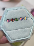 Liquid Aura Cabochon F136 Titanium piercing top video 1