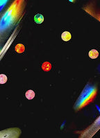 Aurora Orb Opal F136 Titanium piercing top video 1