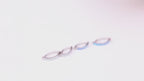 CZ Opal Titanium Hinged Navel Ring video