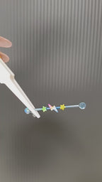 MLP  Colorful Titanium Faux Industrial Bar