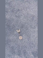 Pavé Butterfly Titanium Belly Ring video