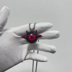 "Succubus" Little Devil Eyeball Pendant - Vertical Pupil