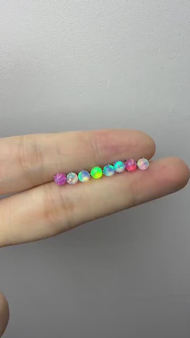 Nebula Eclipse Opal F136 Titanium piercing top video 1
