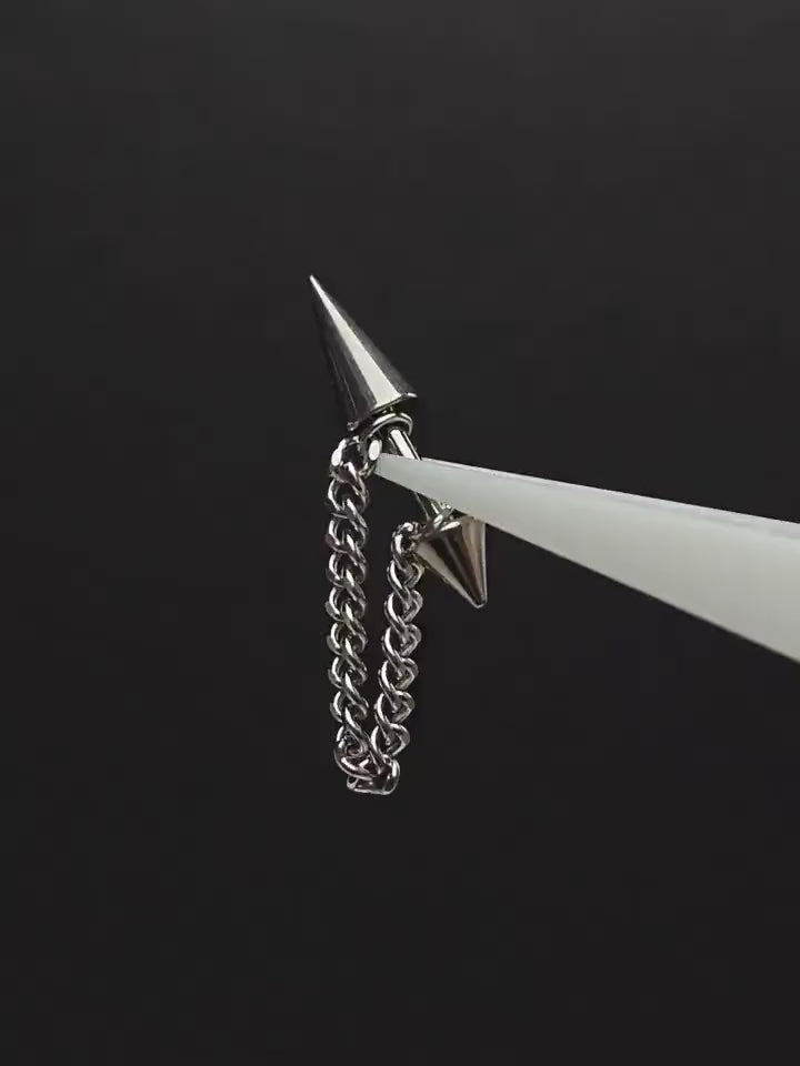Double Spike & Chain Barbell hidden helix video 2