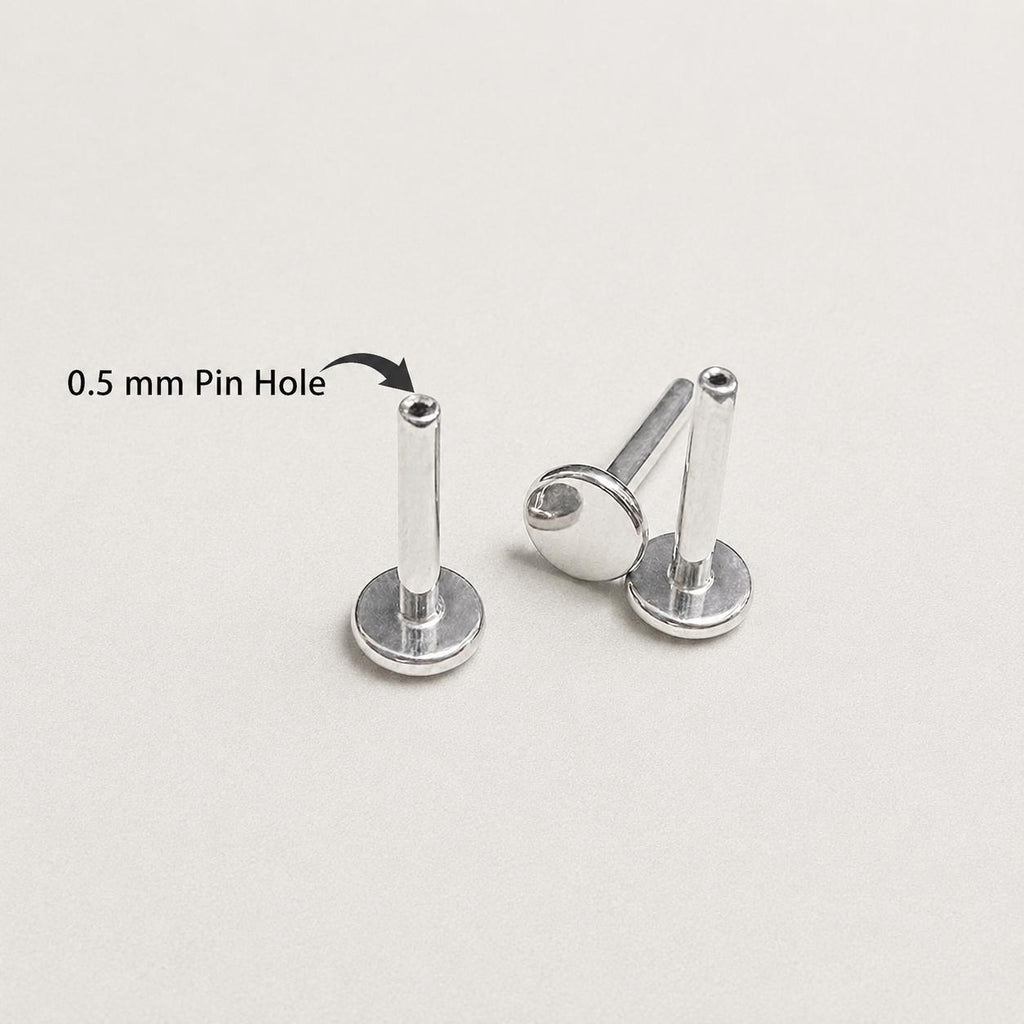 ETSY 4544719810 | IMAGE 10 | Threadless Labret Post